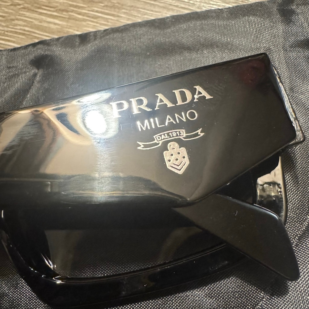 Prada Black Milano Sunglasses One Size - Picture 5 of 7